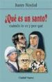 QUE ES UN SANTO?: CUANDO LO ES Y POR QUE de NADAL, JUAN 