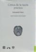 CRITICA DE LA RAZON PRACTICA (EDICION BILINGE ALEMAN - ESPAOL) di KANT, IMMANUEL 