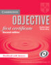 OBJECTIVE FIRST CERTIFICATE : WORKBOOK WITH ANSWERS de CAPEL, ANNETTE  SHARP, WENDY 
