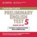 CAMBRIDGE PRELIMINARY ENGLISH TEST 5: AUDIO CDS (2) di VV.AA. 