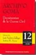 ARCHIVO GOMA: DOCUMENTOS DE LA GUERRA CIVIL 12 (OCTUBRE-DICIEMBRE 1938) de ANDRES-GALLEGO, JOSE 