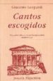 CANTOS ESCOGIDOS (ED. BILINGE) de LEOPARDI, GIACOMO 