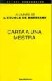 CARTA A UNA MESTRA di VV.AA. 