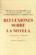 REFLEXIONES SOBRE LA NOVELA de CHAMORRO, VICTOR 