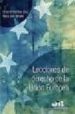 LECCIONES DE DERECHO DE LA UNION EUROPEA de SANCHEZ, VICTOR M. 
