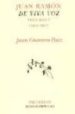 JUAN RAMON DE VIVA VOZ, VOL.I (1913-1931) de GUERRERO RUIZ, JUAN 