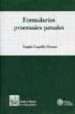 FORMULARIOS PROCESALES PENALES (INCLUYE CD-ROM) de COQUILLAT VICENTE, ANGELA 