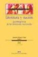 LITERATURA Y NACION: LA EMERGENCIA DE LAS LITERATURAS NACIONALES di ROMERO TOBAR, LEONARDO 