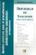 DUPLICIDAD DE SANCIONES (NON BIS IN IDEM) de SANCHEZ GASCON, ALONSO 