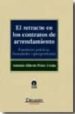 EL RETRACTO EN LOS CONTRATOS DE ARRENDAMIENTO: CUESTIONES PRACTIC AS, FORMULARIOS Y JURISPRUDENCIA (INCLUYE CD) di PEREZ UREA, ANTONIO ALBERTO 