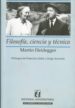 FILOSOFIA, CIENCIA Y TECNICA di HEIDEGGER, MARTIN 