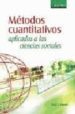 METODOS CUANTITATIVOS APLICADOS A LAS CIENCIAS SOCIALES de MAXIM, PAUL S. 