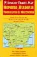 ROMANIA, BULGARIA, YUGOSLAVIA & MACEDONIA (INSIGHT TRAVEL MAP) di VV.AA. 