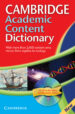 CAMBRIDGE ACADEMIC CONTENT DICTIONARY (WITH CD-ROM) di VV.AA. 