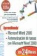 TODO WORD 2000 (APRENDIENDO EN 24 HORAS) (2 VOLS.) di VV.AA. 