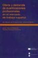 OFERTA Y DEMANDA DE CUALIFICACIONES PROFESIONALES EN EL MERCADO D E TRABAJO ESPAÑOL: UN INFORME DEL PROYECTO ESA. INICIATIVA ADAPT. di HINTZMANN COLOMINAS, CAROLINA  SANROMA MELENDEZ, ESTEVE 
