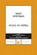 HOJAS DE HIERBA de WHITMAN, WALT 
