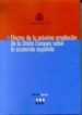 EFECTOS DE LA PROXIMA AMPLIACION DE LA UNION EUROPEA SOBRE LA ECO NOMIA ESPAOLA di VV.AA. 