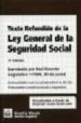 TEXTO REFUNDIDO DE LA LEY GENERAL DE LA SEGURIDAD SOCIAL (APROBAD O POR REAL DECRETO LEGISLATIVO 1/1994, 20 DE JUNIO). CONCORDADO CON LA JURISPRUDENCIA DE LOS TRIBUNALES CONSTITUCIONAL Y SUPREMO (3 ED di VV.AA. 