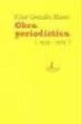 OBRA PERIODISTICA (T. II): 1943-1965 de GONZALEZ-RUANO, CESAR 