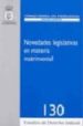 NOVEDADES LEGISLATIVAS EN MATERIA MATRIMONIAL di VV.AA. 