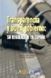 TRANSPARENCIA Y BUEN GOBIERNO: SU REGULACION EN ESPAA de CRESPO RODRIGUEZ, MIGUEL  ZAFRA JIMENEZ, ANTONIO 