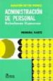 ADMINISTRACION DE PERSONAL, VOL. 1 de REYES PONCE, AGUSTIN 