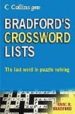 GEM BRADFORDS CROSSWORD LISTS de BRADFORD, ANNE R. F. 