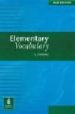 ELEMENTARY VOCABULARY di THOMAS, B.J. 