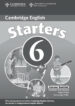 CAMBRIDGE YOUNG LEARNERS ENGLISH TESTS 6: ANSWER BOOKLET (STARTER S) di VV.AA. 
