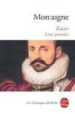 ESSAIS 1 de MONTAIGNE, MICHEL DE 