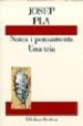 NOTES I PENSAMENTS. UNA TRIA de PLA, JOSEP 