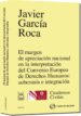 EL MARGEN DE APRECIACION NACIONAL EN INTERPRETACION CONVENIO EURO PEO de GARCIA ROCA, JAVIER 