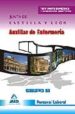 AUXILIAR DE ENFERMERIA GRUPO III PERSONAL LABORAL DE LA JUNTA DE CASTILLA Y LEON. TEST PARTE ESPECIFICA Y SUPUESTOS PRACTICOS di VV.AA. 