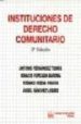 INSTITUCIONES DE DERECHO COMUNITARIO (2 ED.) di VV.AA. 