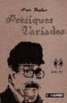 POETIQUES VARIADES (INCLOU CD) di TAPIES, PERE 