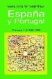 MAPA ESPAA Y PORTUGAL CARRETERAS di SANZ, RAFAEL 