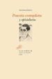 POESIA COMPLETA Y EPISTOLARIO de ESPINA, ANTONIO 