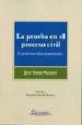 PRUEBA EN EL PROCESO CIVIL. CUESTIONES FUNDAMENTALES di BONET NAVARRO, JOSE 