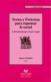 TEXTOS Y PRETEXTOS PARA REPENSAR LO SOCIAL: LIBRO HOMENAJE A JESU S ARPAL de MENDIOLA, IGNACIO 
