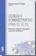 DERECHO ADMINISTRATIVO PARA EL ECTS de GAMERO CASADO, EDUARDO 