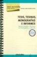 TESIS, TESINAS, MONOGRAFIAS E INFORMES di BOTTA, MIRTA 
