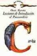 LECCIONES DE INTRODUCCION AL PSICOANALISIS (2 ED.) de MASOTTA, OSCAR 
