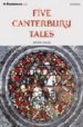 DOMINOES 1 FIVE CANTERBURY TALES WITH AUDIO CD de CHAUCER, GEOFFREY 