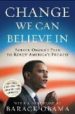 CHANGE WE CAN BELIEVE IN de OBAMA, BARACK 