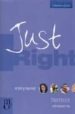 JUST RIGHT. WORKBOOK (INTERMEDIATE) di HARMER, JEREMY 