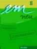 EM NEU 2008: ABSCHLUSSKURS: LEHRERHANDBUCH (LIBRO DEL PROFESOR) di VV.AA. 