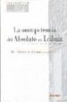 LA OMNIPOTENCIA DEL ABSOLUTO EN LEIBNIZ de FERNANDEZ-GARCIA, MARIA SOCORRO 