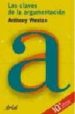 LAS CLAVES DE LA ARGUMENTACION de WESTON, ANTHONY 
