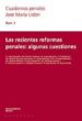 LAS RECIENTES REFORMAS PENALES: ALGUNAS CUESTIONES di VV.AA. 